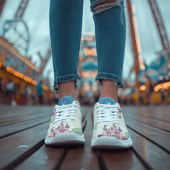 Girl's Main Street Theme Park Sneakers