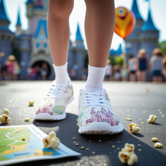 Girl's Main Street Theme Park Sneakers