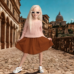 Girl’s Rome Travel Sneakers