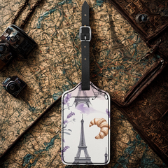 PARIS Travel Luggage Tag
